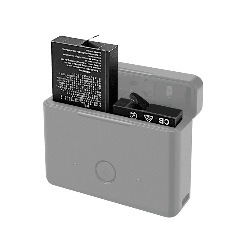 QooCam 3 Ultraバッテリー | 2280 mAh リチウムイオンポリマー